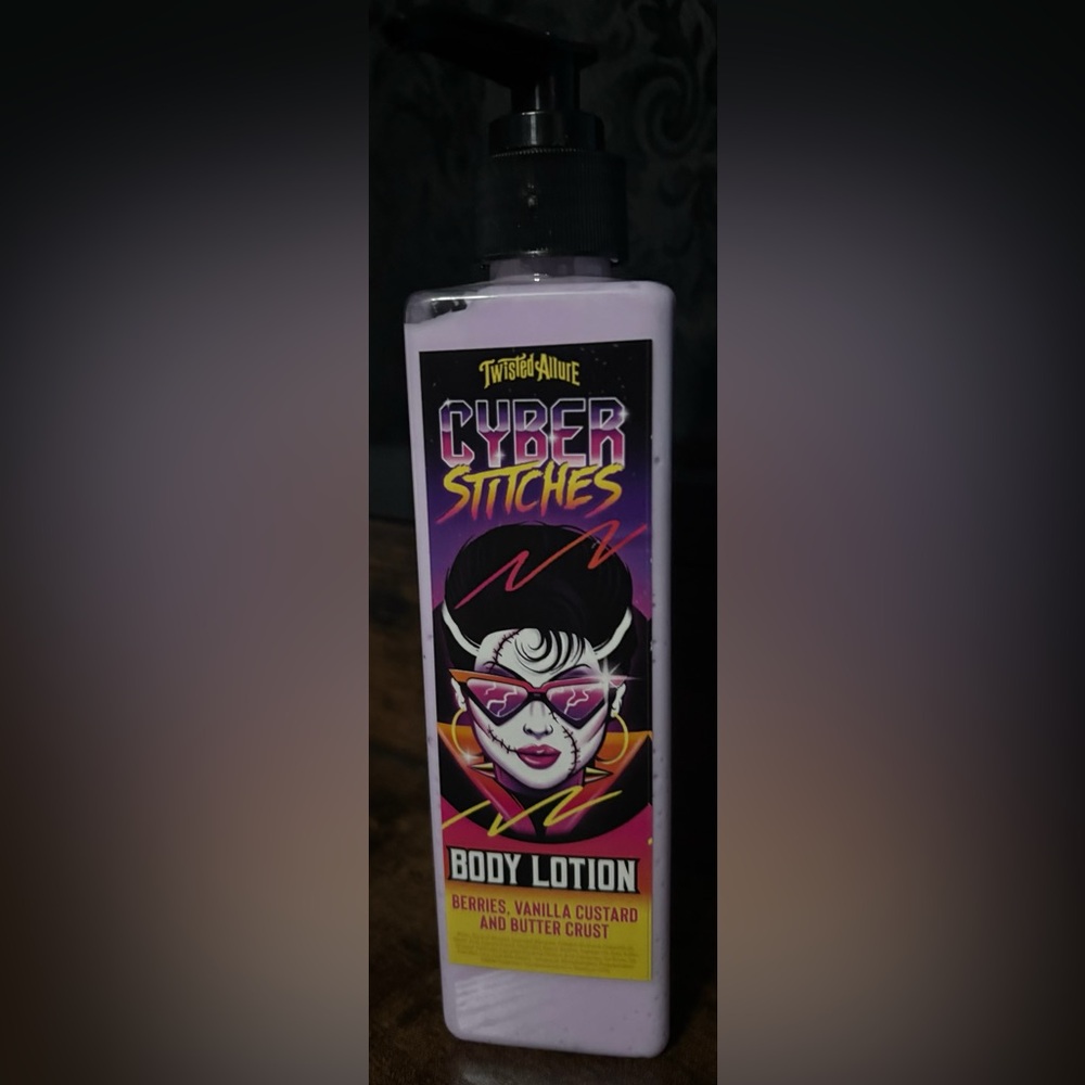 Twisted Allure’s Cyber Stitches Body Lotion